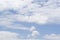 Fluffy Soft White Cloudy Sky Background