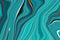 Fluid art background. Wave color Liquid shape. Green, Blue and Orange colours. Abstract design, Flow Backgound