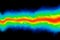 Fluid dynamics / mechanics simulation CGI imagery on black background