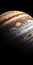 Fluid Lines And Curves: A Stunning Uhd Image Of Jupiter