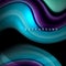 Fluid mixing colors vector wave abstract background design. Colorful mesh waves