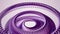 Fluid moving rotating purple metal chain eye circles seamless loop animation 3d motion graphics background new quality