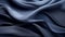 Fluid Silk: Dynamic Color Contrasts And Soft Sculptures In Navy And Grey