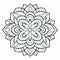 Fluid Simplicity: Mandalas Coloring Pages For Adults