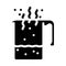 fluid smell glyph icon vector illustration