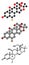 Flunisolide corticosteroid drug molecule