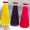 Fluorescent Colorful Aperitif Bottle Drinks