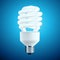 Fluorescent light bulb