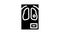fluorography snapshot glyph icon animation