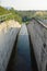 Flush way tunnel for drain water and protect flooding at Wang Bon reservoir Thailand