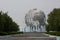 Flushing Meadows Corona Park Water Fountain.