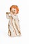 Flute Playing Angel Figurine