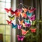 Fluttering Butterflies: A Whimsical Mobile of Colorful Winged Creatures