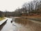 Fluvial beach in river Deza. Municipality of Lalin, region Galicia, Northwest Spain.