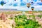 Fly of air balloons in Unique natural place - Cappadocia , Turkiye