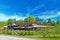 Fly Creek Cider Mill and Orchards complex in Spring