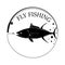 Fly fisherman fishing.graphic fly fishing.clip art black fishing on white background.