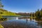 Fly fishing on Beartooth Lake