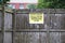 Fly tipping waste is monitored by council CCTV and an offence sign