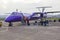 A FlyBe Dash 8 Commercial Airliner at George Best City Airport