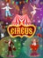 Flyer with big top tent circus show vector artists