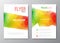 Flyer template. Cover Magazine. Brochure template. Colorful background design, vector illustration