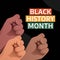 Flyers honoring Black History Month or promoting associated events can utilize vector pictures concerning the holiday. design of