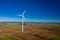 Flying above ecological wind turbines as pure energy