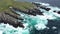 Flying above Malin Head and the famous World War Eire Markings in County Donegal - Ireland