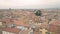 Flying above roofs of Verona