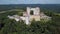 Flying around of Buchlov castle, Czech Republic