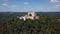 Flying around of Buchlov castle, Czech Republic