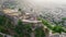 Flying around Gjirokaster Fortress Castle during