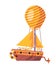 Flying balloon ship boat sailing steam punk mechanical machinery detailed with pipe retro fantasy technology