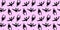 Flying bats seamless pattern. Cute Spooky vector Illustration. Halloween background and texture in cartoon gothic style