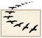 Flying birds logo