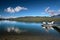 Flying boat on the Lake Te Anau