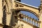 Flying buttresses at a neo-Gothic church