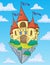 Flying castle theme image 2