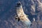 Flying condor over Colca canyon,Peru,South America. This condor the biggest flying bird