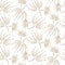 Flying dandelion seamless vector pattern for wedding design.