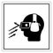 Flying Debris-Loud Noise Symbol Sign, Vector Illustration, Isolate On White Background Label. EPS10