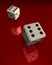 Flying dice