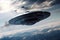 Flying Disk Alien Spacecraft Chased by Air Force