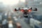 Flying drone technology aids in industrial transport and logistic solutions