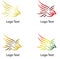 Flying Eagle, company logo with various color