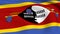 Flying Flag of SWAZILAND | LOOPED