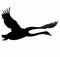 Flying Goose Silhouette