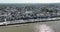 Flying over the beautiful waterfront in Waterford Ireland 5k