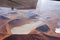 Flying over the Dead Vlei, Sossusvlei, in Namibia